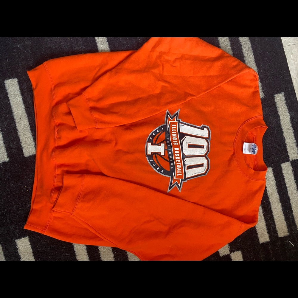 2005 Fighting Illini 100 Year Centennial Crewneck